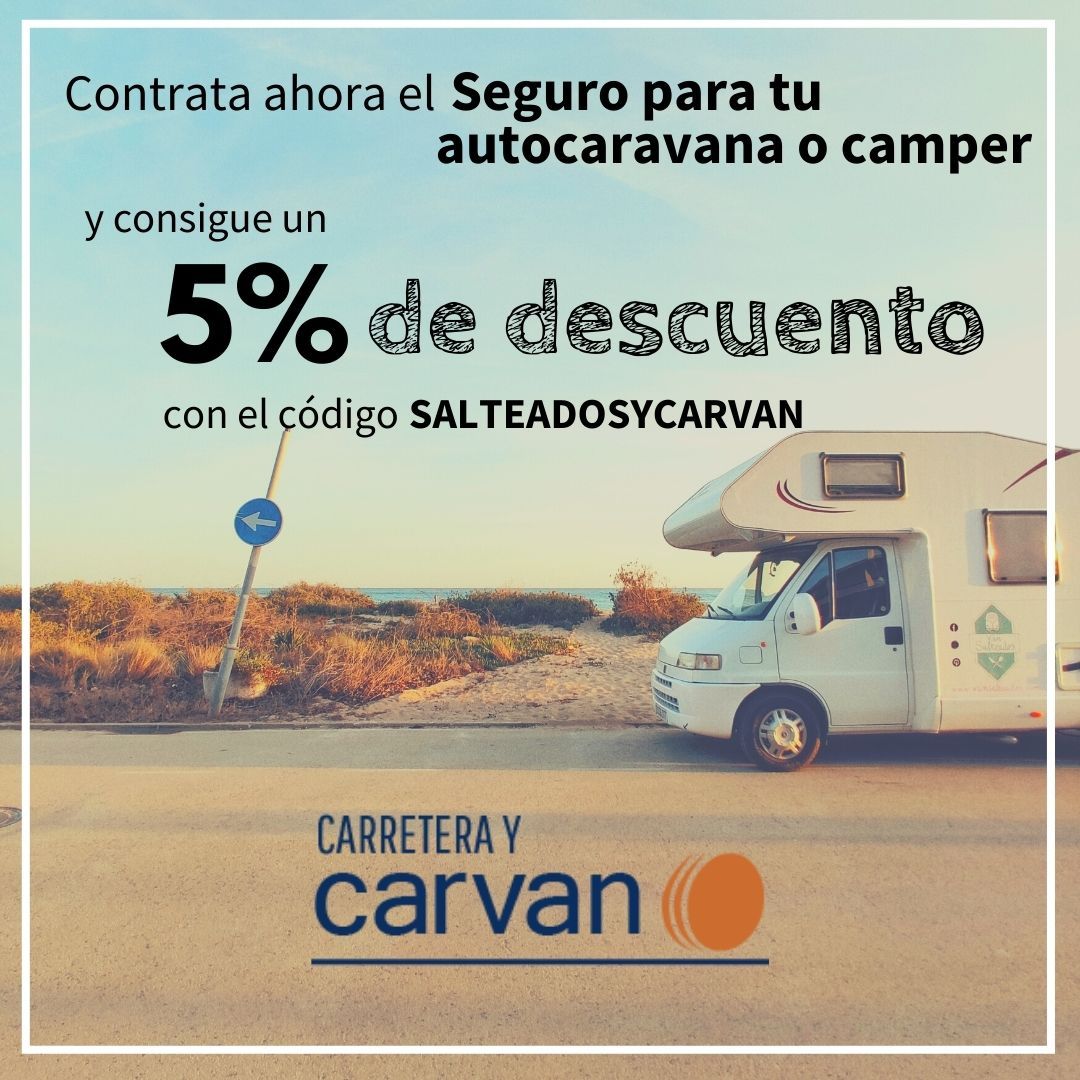 Cupón de descuento en el seguro de una autocaravana o camper