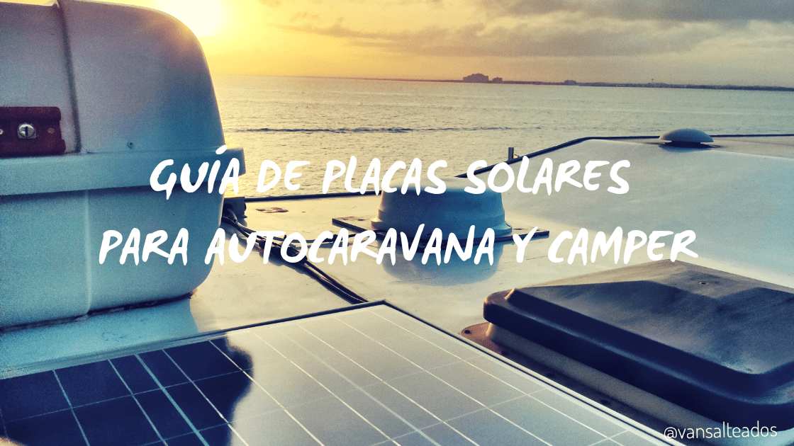 guia placas solares para autocaravana y camper